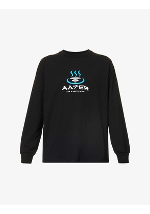 Aaper logo-print cotton-jersey T-shirt