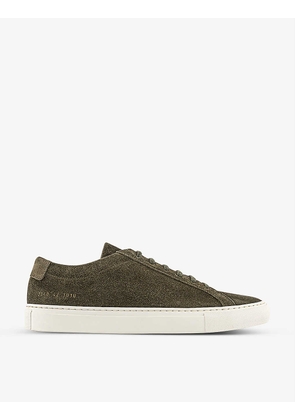 Achilles suede low-top trainers