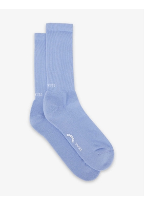 It's Not Blue organic-cotton blend socks