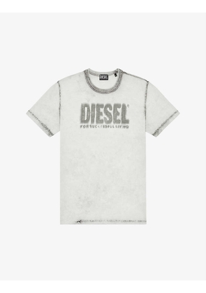 T-Diegor-E6 logo-print cotton-jersey T-shirt