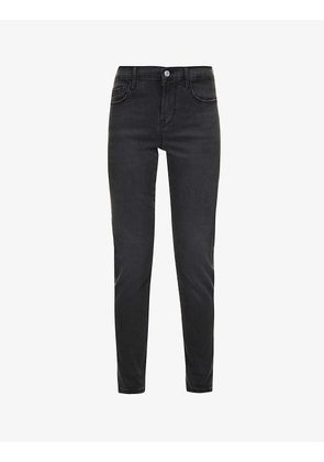 Le Garcon straight-leg mid-rise stretch-denim jeans