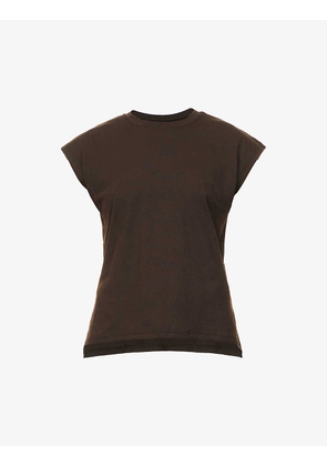 Le Mid boxy-fit organic-cotton top