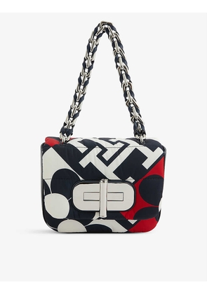 Tommy Hilfiger x Richard Quinn floral geometric-print woven shoulder bag
