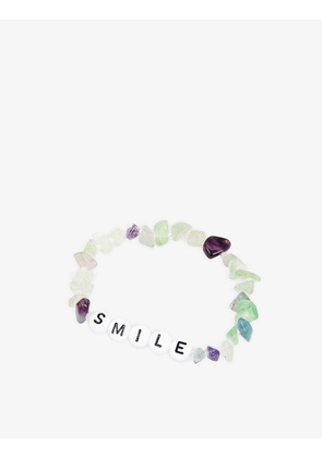 Smile fluorite bracelet
