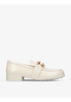 Madame horse-bit-embellished leather loafers