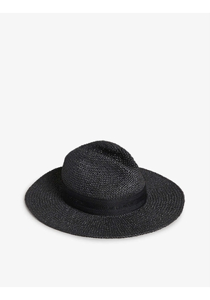 Hiltins branded straw panama hat