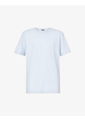 Round-neck relaxed-fit cotton-jersey T-shirt