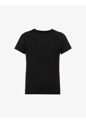 Perfect brushed cashmere knitted T-shirt