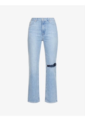 Noella straight-leg high-rise stretch denim jeans