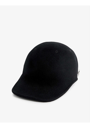 Moulding brand-brooch wool baseball cap