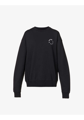 Monday logo-print organic cotton sweatshirt
