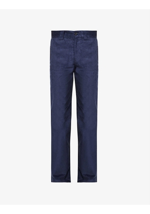 Higginson regular-fit cotton-corduroy trousers