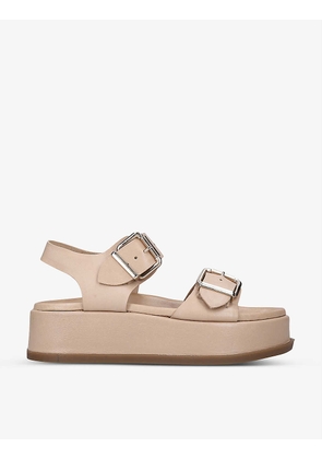 Solace double-strap leather sandals