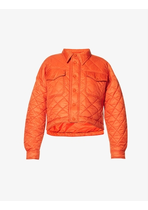 Quilted recycled-nylon jacket