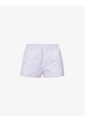 May relaxed-fit woven shorts