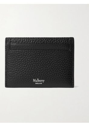 Mulberry - Full-Grain Leather Cardholder - Men - Black