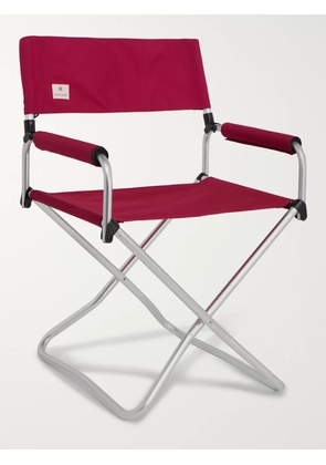 Snow Peak - Folding Aluminium and Canvas Chair - Men - Red
