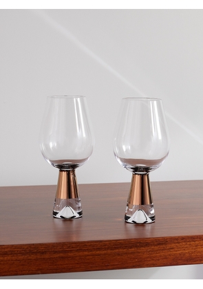 Tom Dixon - Tank Set of Two Painted Wine Glasses - Men - Neutrals