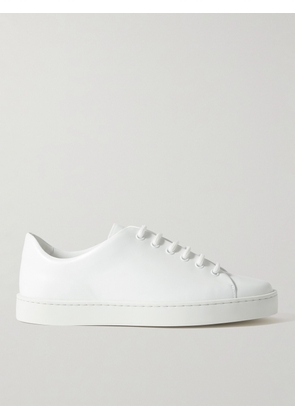 Manolo Blahnik - Semando Leather Sneakers - Men - White - UK 7