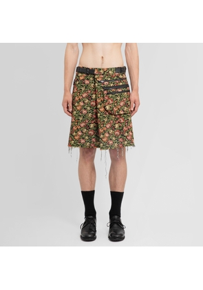 UNDERCOVER MAN MULTICOLOR SKIRTS