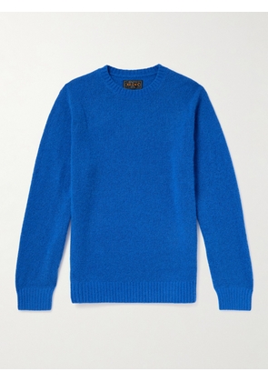 Beams Plus - Cashmere and Silk-Blend Sweater - Men - Blue - S