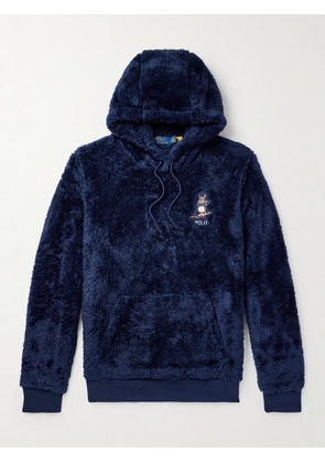 Polo Ralph Lauren - Logo-Embroidered Fleece Hoodie - Men - Blue - XS