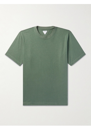 Bottega Veneta - Sunrise Cotton-Jersey T-Shirt - Men - Green - S
