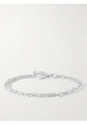 Alice Made This - Romeo and Juliet Sterling Silver Chain Bracelet - Men - Silver
