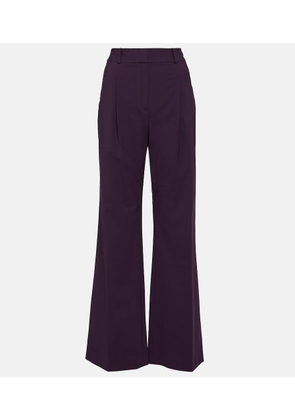 Veronica Beard Ollie wool-blend wide-leg pants