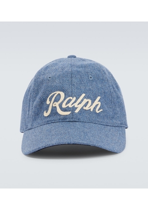 Polo Ralph Lauren Leather-trimmed baseball cap