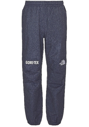 The North Face Gtx Mountain Pants in Denim Blue & Tnf Black - Blue. Size L (also in M, S, XL/1X).