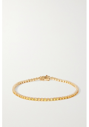 Roxanne First - 14-karat Gold Sapphire Bracelet - Yellow - One size