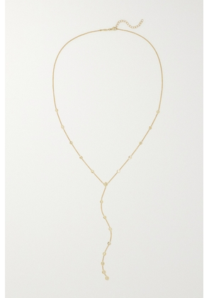 Jacquie Aiche - 14-karat Gold Diamond Necklace - One size