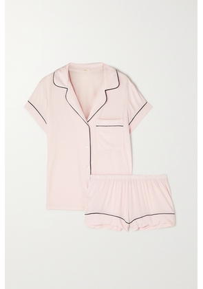Eberjey - Gisele Stretch-tencel Modal Pajama Set - Pink - x small,small,medium,large,x large
