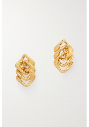 Balenciaga - Gold-tone Chain Earrings - One size