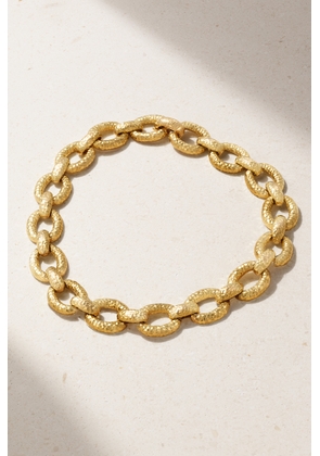 DAVID WEBB - Anchor 18-karat Gold Necklace - One size