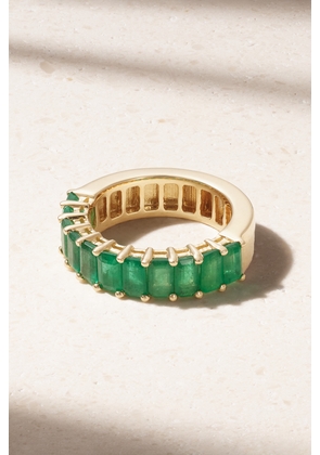 KOLOURS JEWELRY - 14-karat Gold Emerald Ring - Green - 50,52,54
