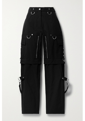 Givenchy - Convertible Embellished Twill Cargo Pants - Black - FR34,FR36,FR38,FR40,FR42,FR44
