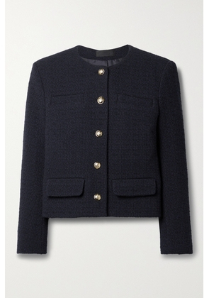 Nili Lotan - Paige Cotton-blend Tweed Blazer - Blue - US0,US2,US4,US6,US8,US10