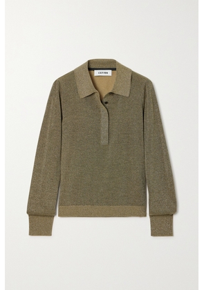 Cefinn - Josie Metallic Wool-blend Sweater - Gold - x small,small,medium,large,x large
