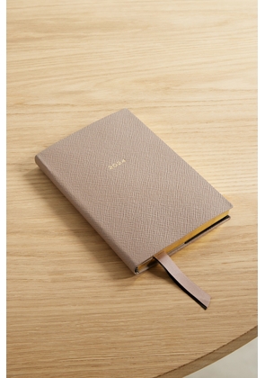 Smythson - Chelsea Textured-leather Diary - Brown - One size