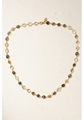 Pippa Small - Galaxy 18-karat Gold Multi-stone Necklace - One size
