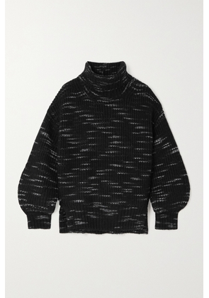 Varley - Marlena Ribbed-knit Turtleneck Sweater - Black - xx small,x small,small,medium,large