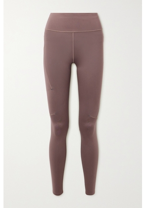 ON - + Net Sustain Performance Winter Stretch Recycled Leggings - Brown - x small,small,medium,large,x large
