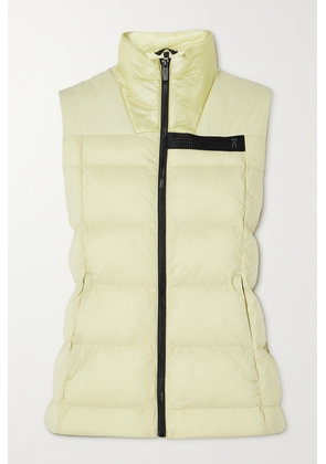 ON - Challenger Grosgrain-trimmed Padded Shell And Recycled-ripstop Vest - Yellow - x small,small,medium,large,x large