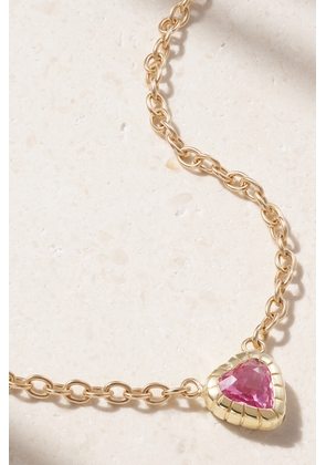 Retrouvaí - Heirloom 18-karat Gold Sapphire Necklace - One size