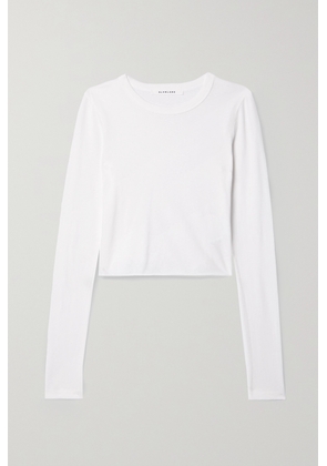 SLVRLAKE - + Net Sustain Cotton-jersey T-shirt - White - x small,small,medium,large,x large