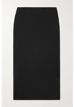 The Row - Alumo Scuba Midi Skirt - Black - x small,small,medium,large,x large