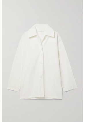 The Row - Rigel Cotton-poplin Shirt - White - x small,small,medium,large,x large