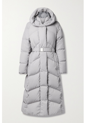 Canada Goose - Marlow Belted Hooded Quilted Ventera Down Jacket - Gray - x small,small,medium,large,x large